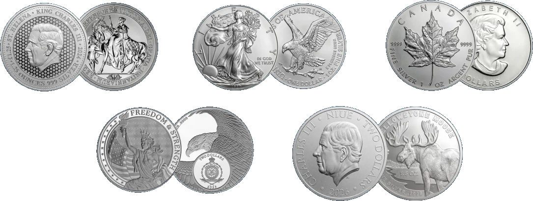 IRS-approved silver coins